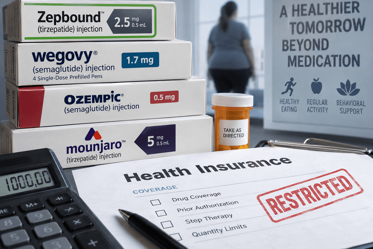 Insurers Struggle with Soaring GLP-1 Drug Costs, Seek to Wean Patients Off